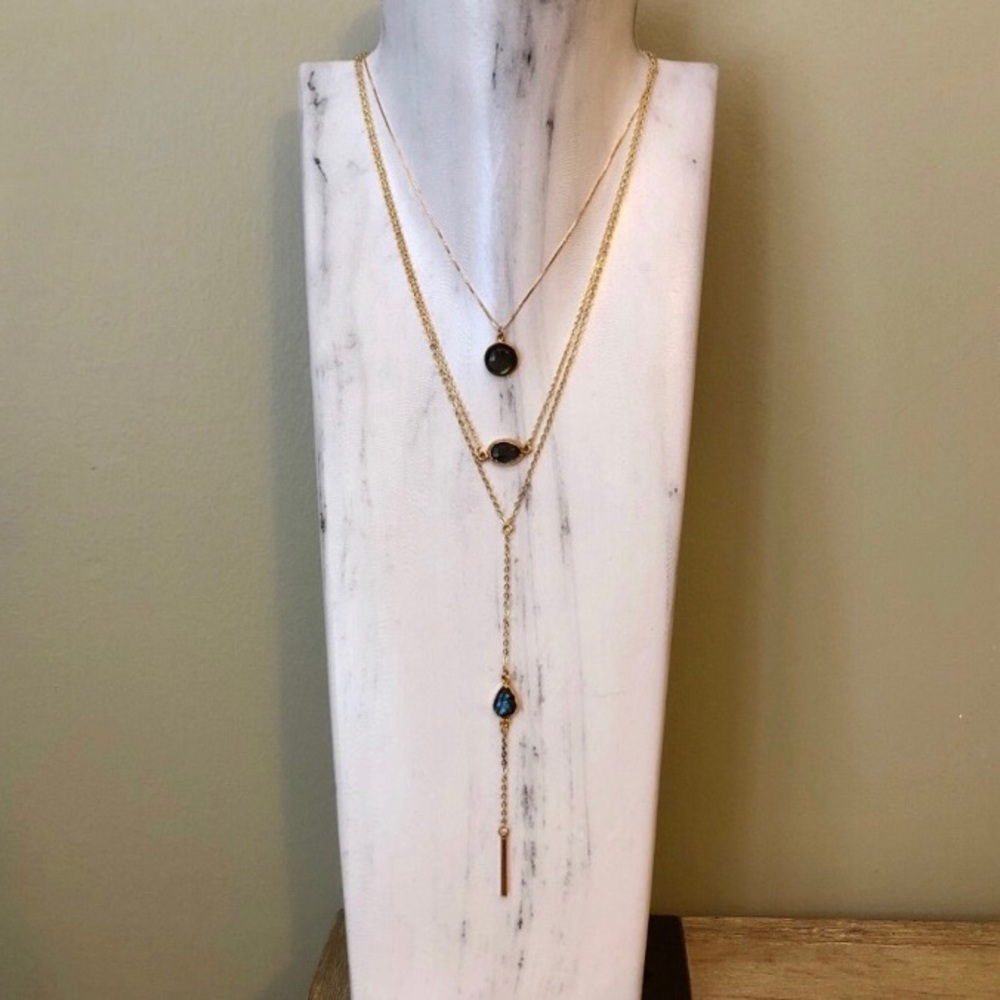 Last 1! 🌟Dainty Labradorite Necklaces - Picture 7 of 7